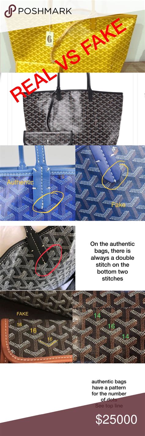 goyard fake bags|authentic goyard tote bag.